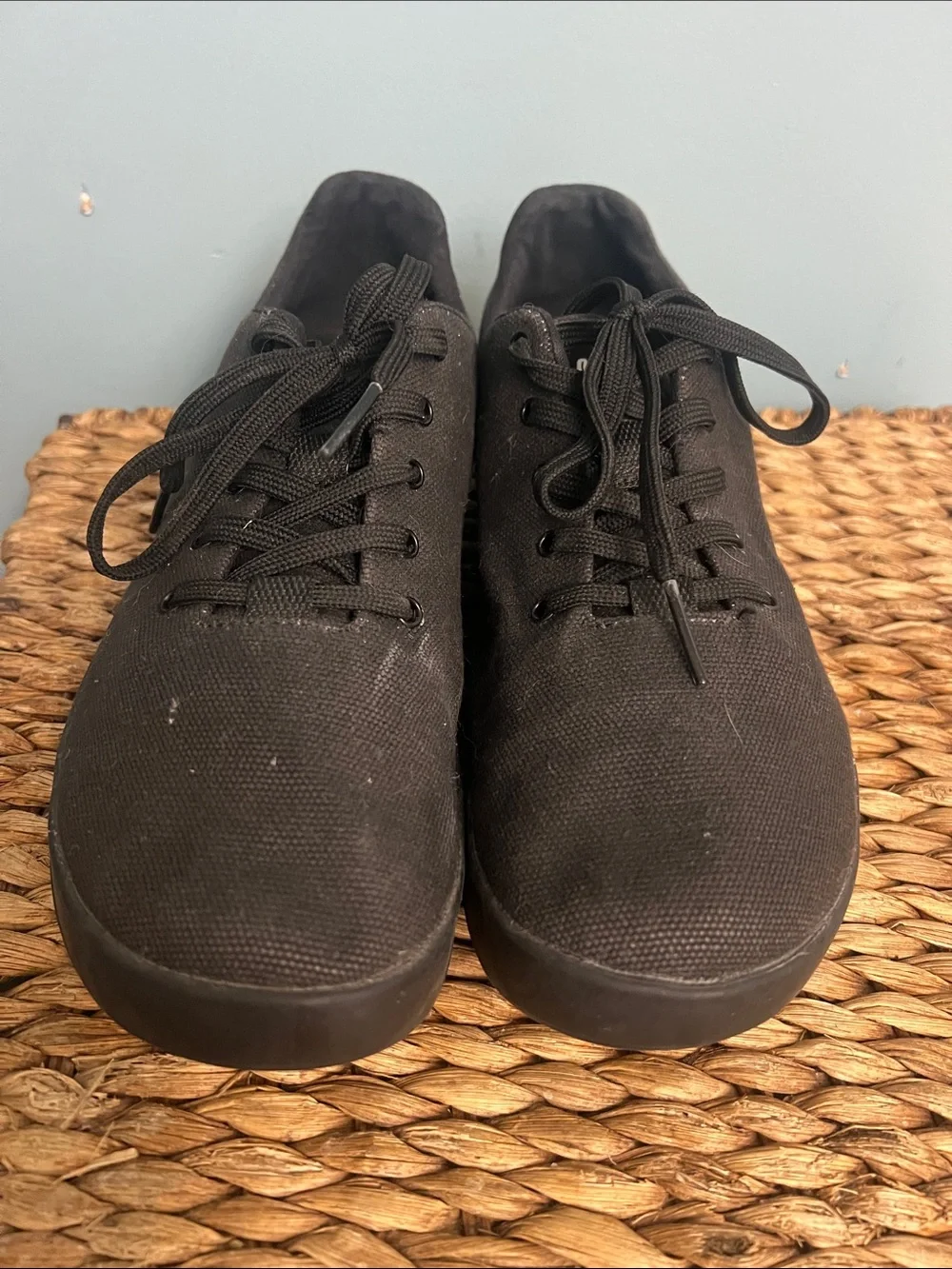 NOBULL Black Low-Profile Canvas Trainer M 8.5 W10